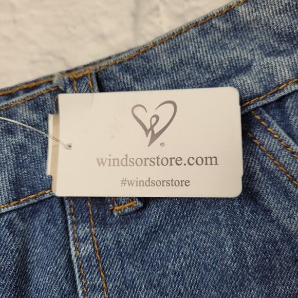 NWT Windsor Nature Good Day Buckle Detail Denim Skirt size Large - Picture 4 of 16